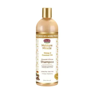 African Pride Moisture Miracle Honey & Coconut Oil Sulfate-Free Shampoo - 16 oz