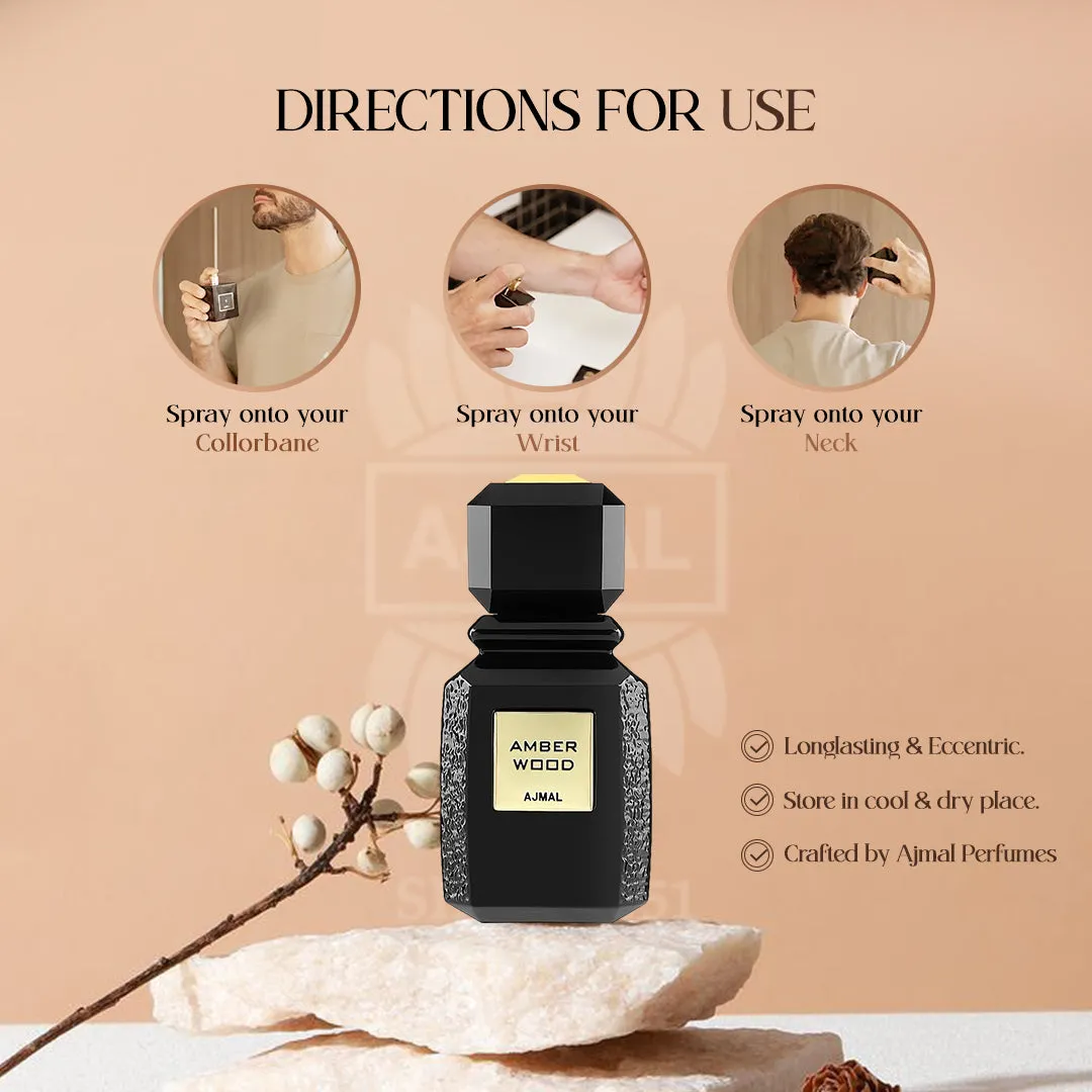 Amber Wood by Ajmal perfume 100ML EDP