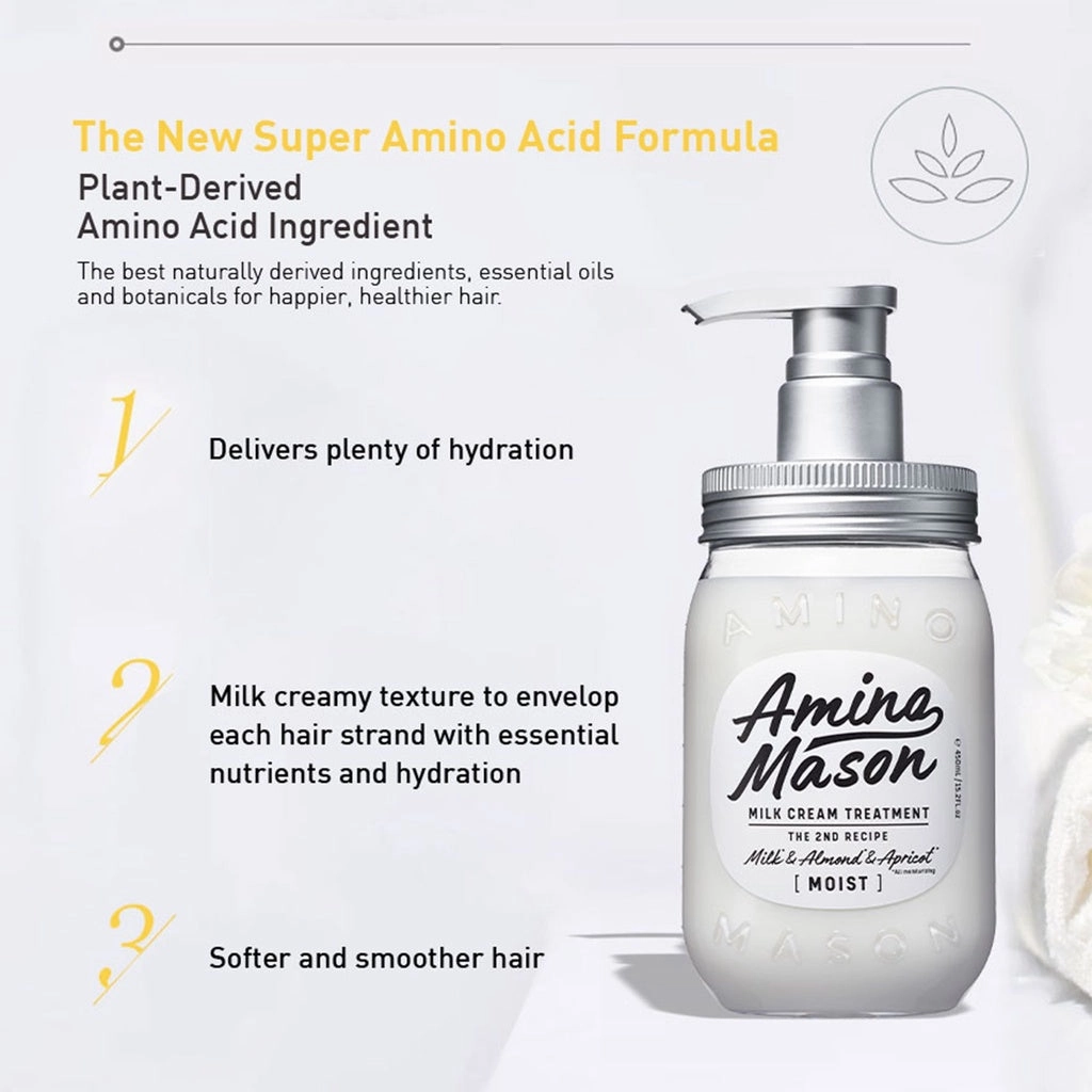 Amino Mason Moist Treatment 2nd Recipe 450ml