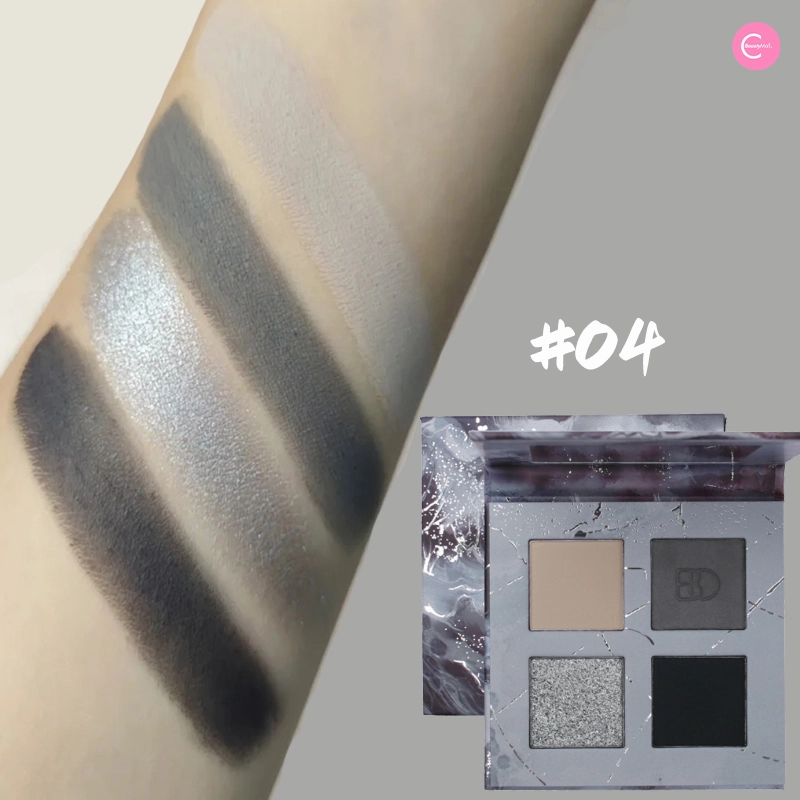 BeautyDom "Boundless Land" 4-Color Eyeshadow Palette