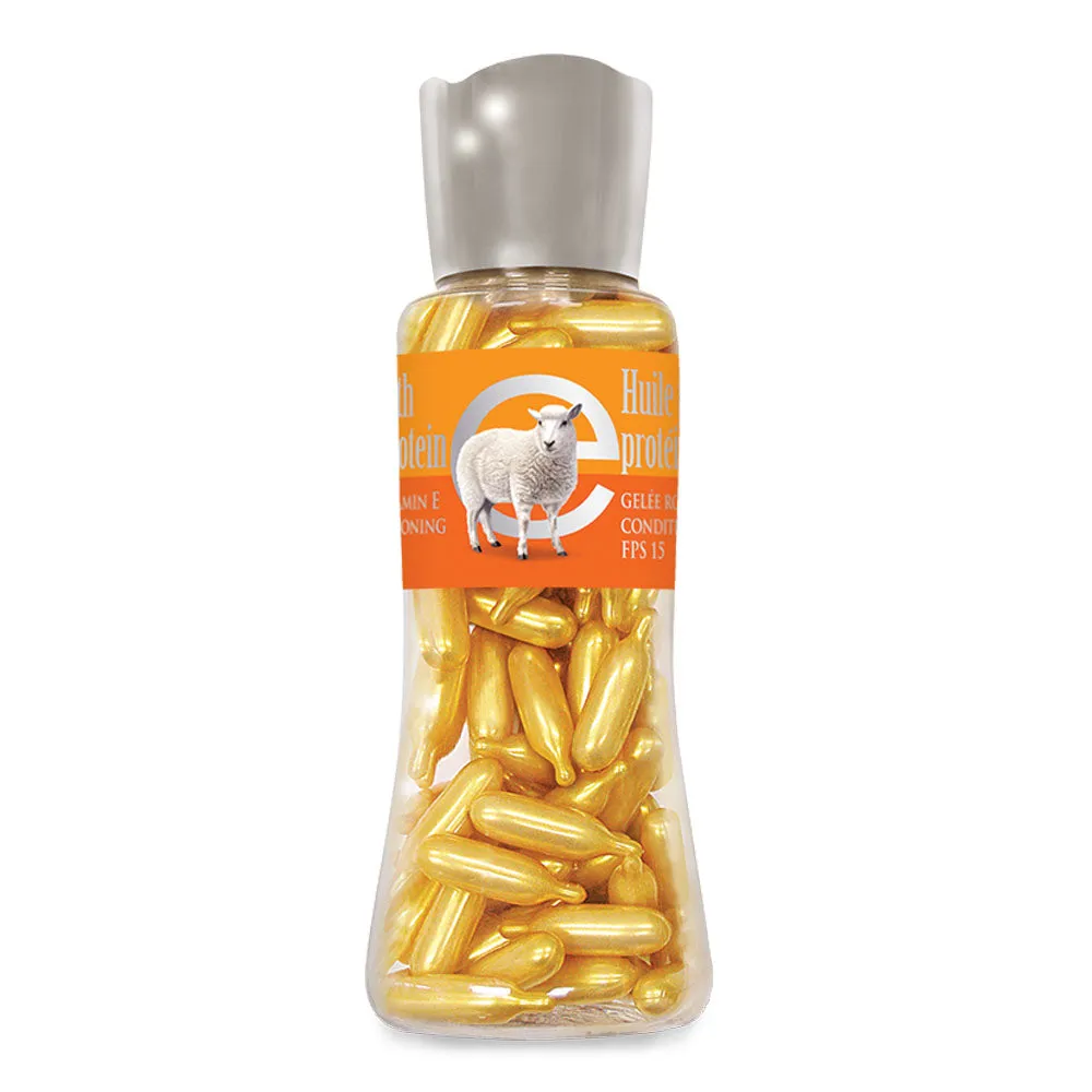 BILL Natural Sources® Facial Oil with Placenta Protein with Royal Jelly & Vitamin E SPF15 Gelcaps