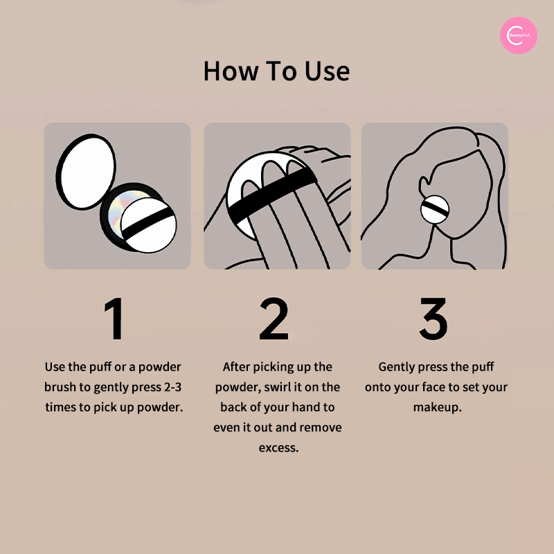 CHOIZ BEAUTY 3-in-1 Translucent Setting Powder