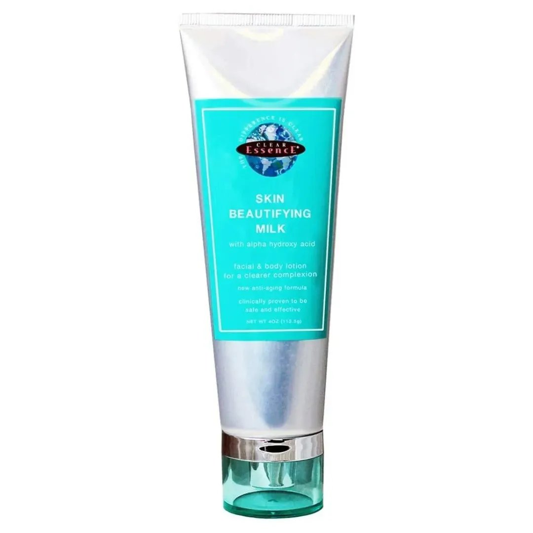 Clear Essence Skin Beautifying Milk with Alpha Hydroxy Acid - 4 oz