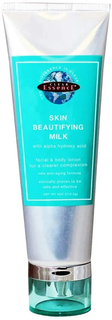 Clear Essence Skin Beautifying Milk with Alpha Hydroxy Acid - 4 oz