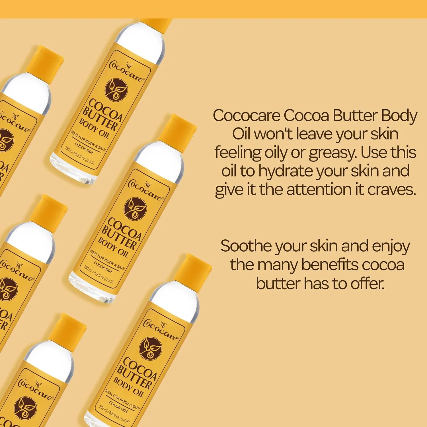 Cococare Cocoa Butter Body Oil - 8.5 oz