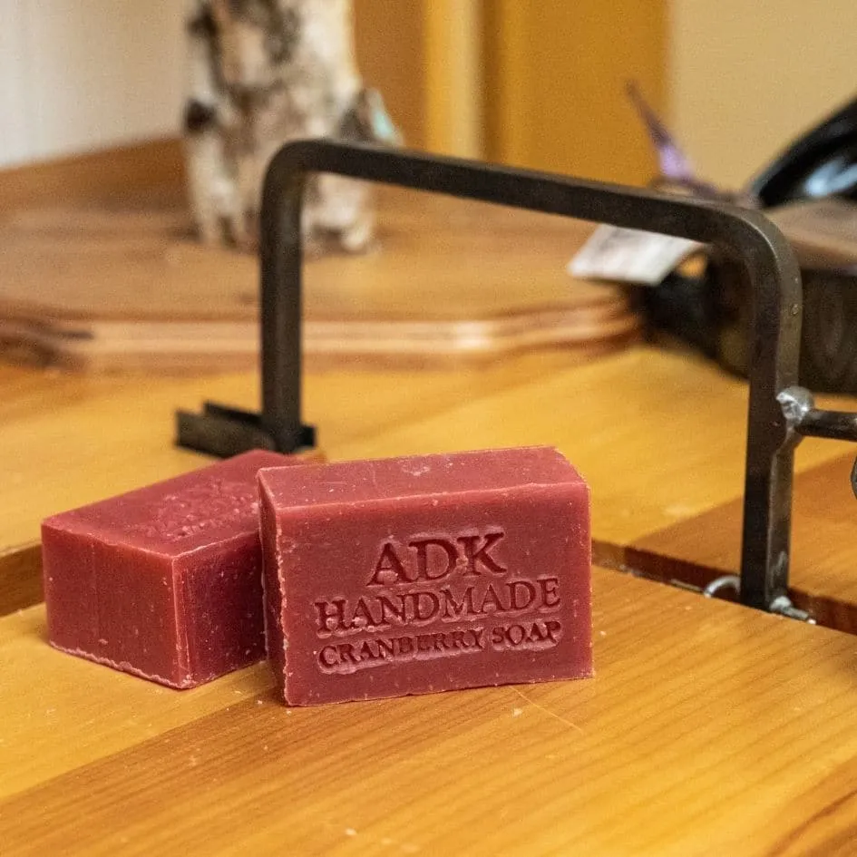 Cranberry Rose Soap Bar 4 oz Wrapped