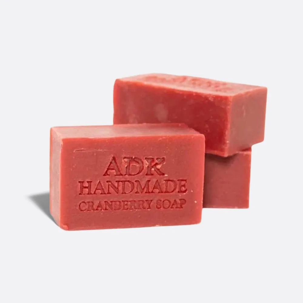 Cranberry Rose Soap Bar 4 oz Wrapped
