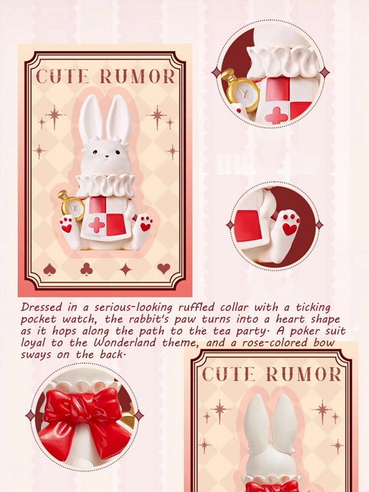 CuteRumor Wonderland White Rabbit Crystal Jelly Lip Gloss