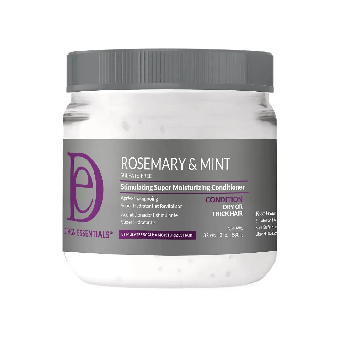 Design Essentials Rosemary & Mint Stimulating Super Moisturizing Conditioner - 32 oz