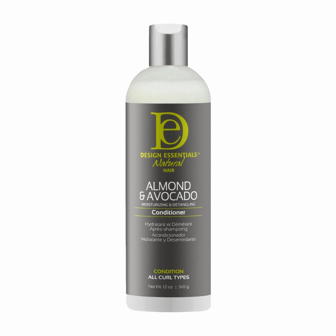Design Essentials Natural Hair Almond & Avocado Moisturizing Detangling Conditioner - Choose Size