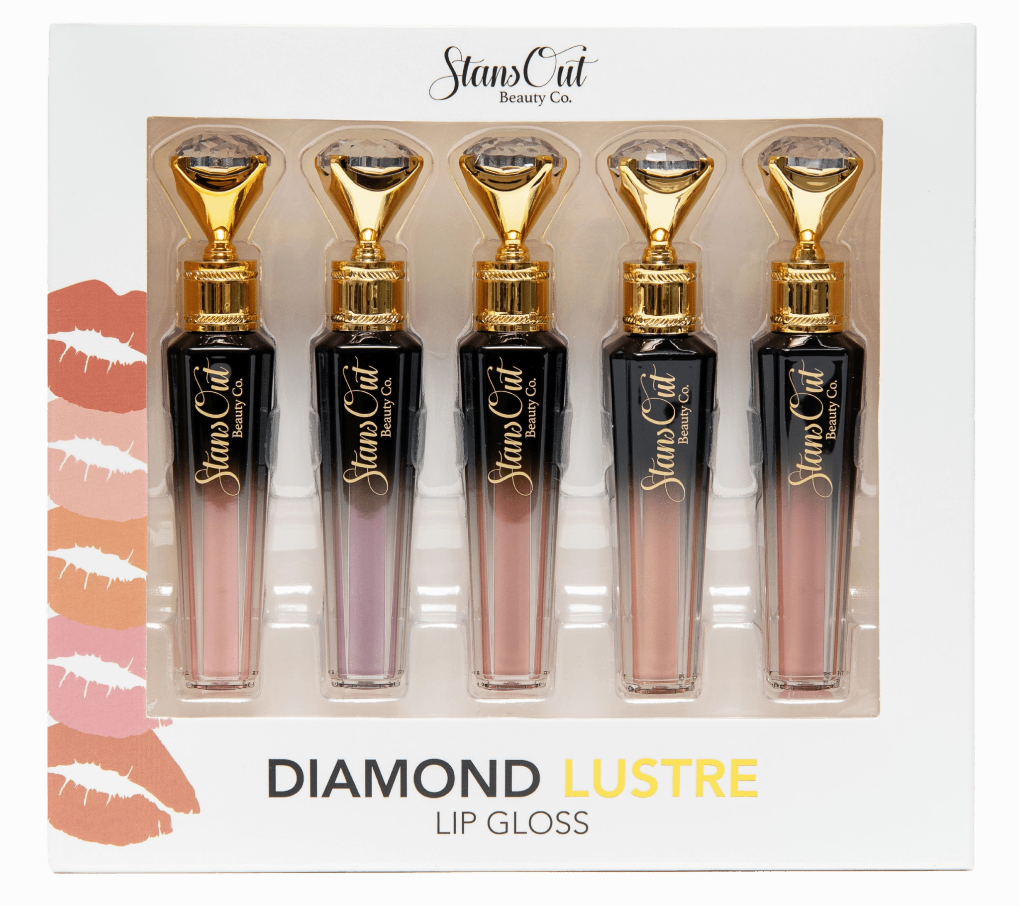 Diamond Lustre Lip Gloss - 5 Pack