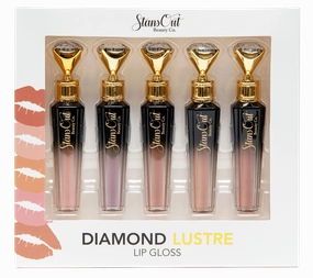 Diamond Lustre Lip Gloss - 5 Pack