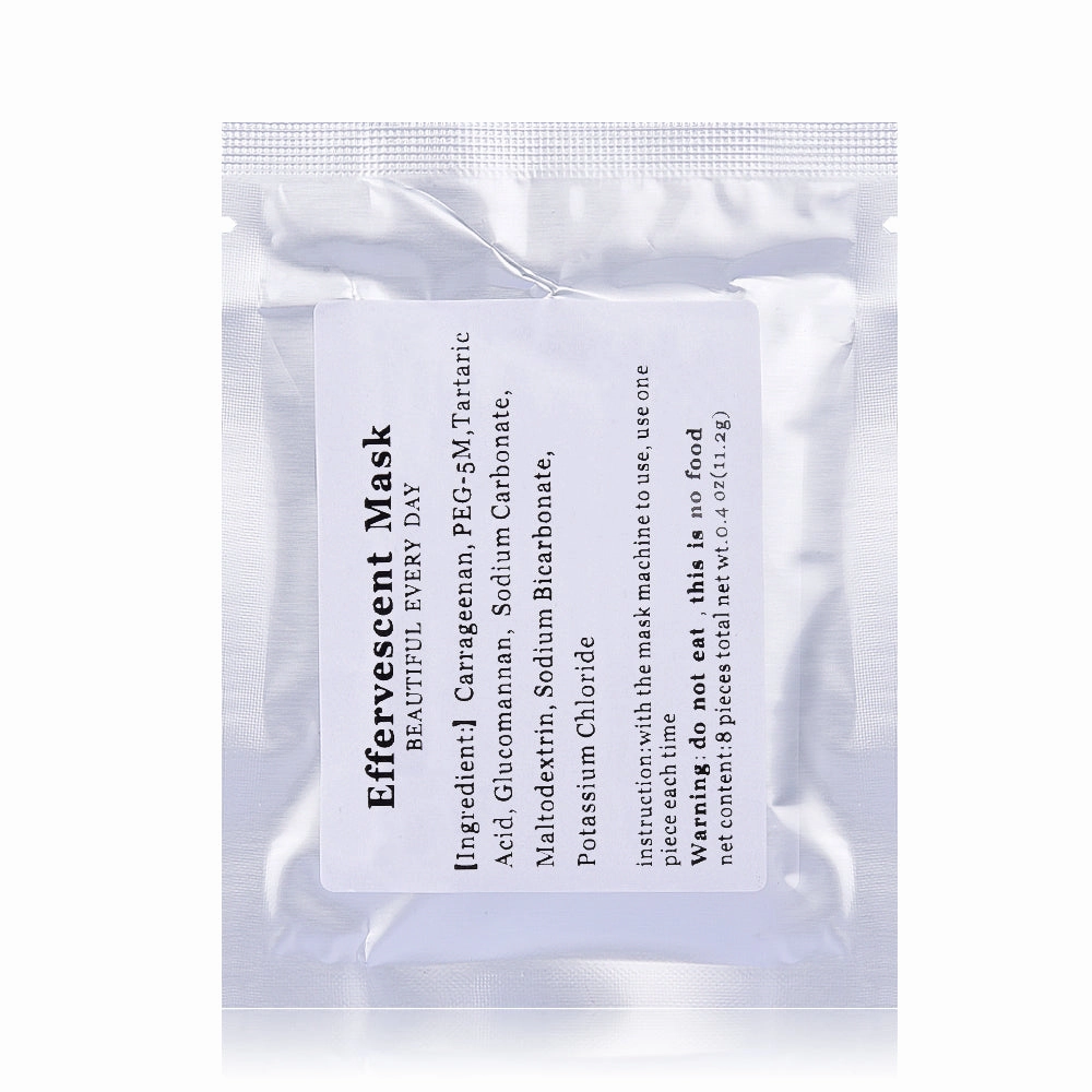 DIY Facial Automatic Mask Machine Use Effervescent Collagen Tablets Anti Aging Wrinkle Hydrating Whitening Fruit Vegetable Maker