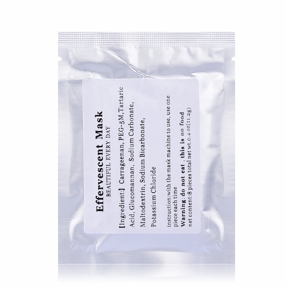 DIY Facial Automatic Mask Machine Use Effervescent Collagen Tablets Anti Aging Wrinkle Hydrating Whitening Fruit Vegetable Maker