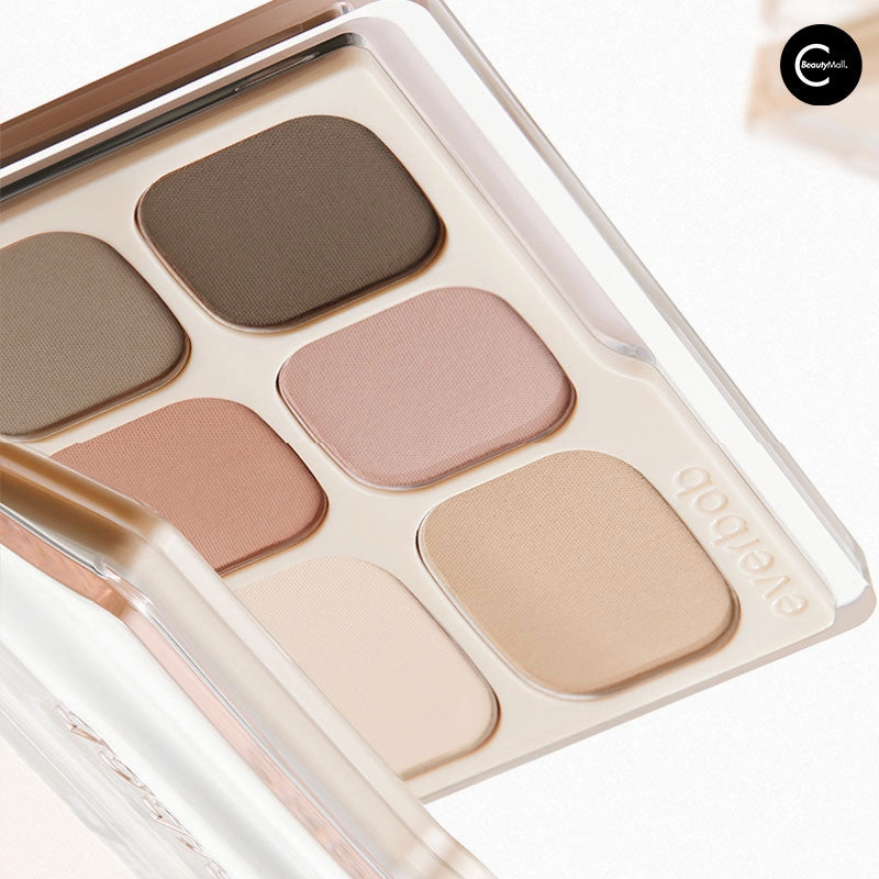 Everbab Matte Six-Color Eyeshadow Palette