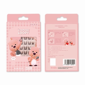 EverBab x ZANMANG LOOPY Christmas Gradient Self-Adhesive Eyelashes