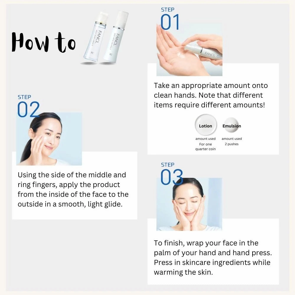FANCL Complete Skincare Ritual Bundle