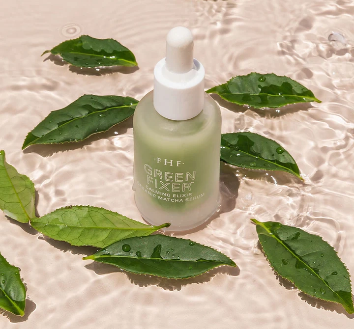 Farmhouse Fresh Green Fixer Calming Elixir Organic Matcha Serum
