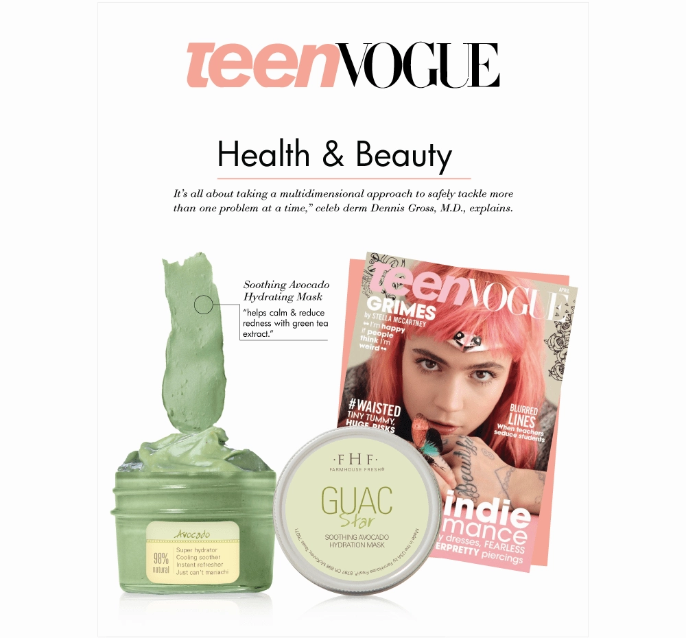 FarmHouse Fresh Guac Star Avocado Mask