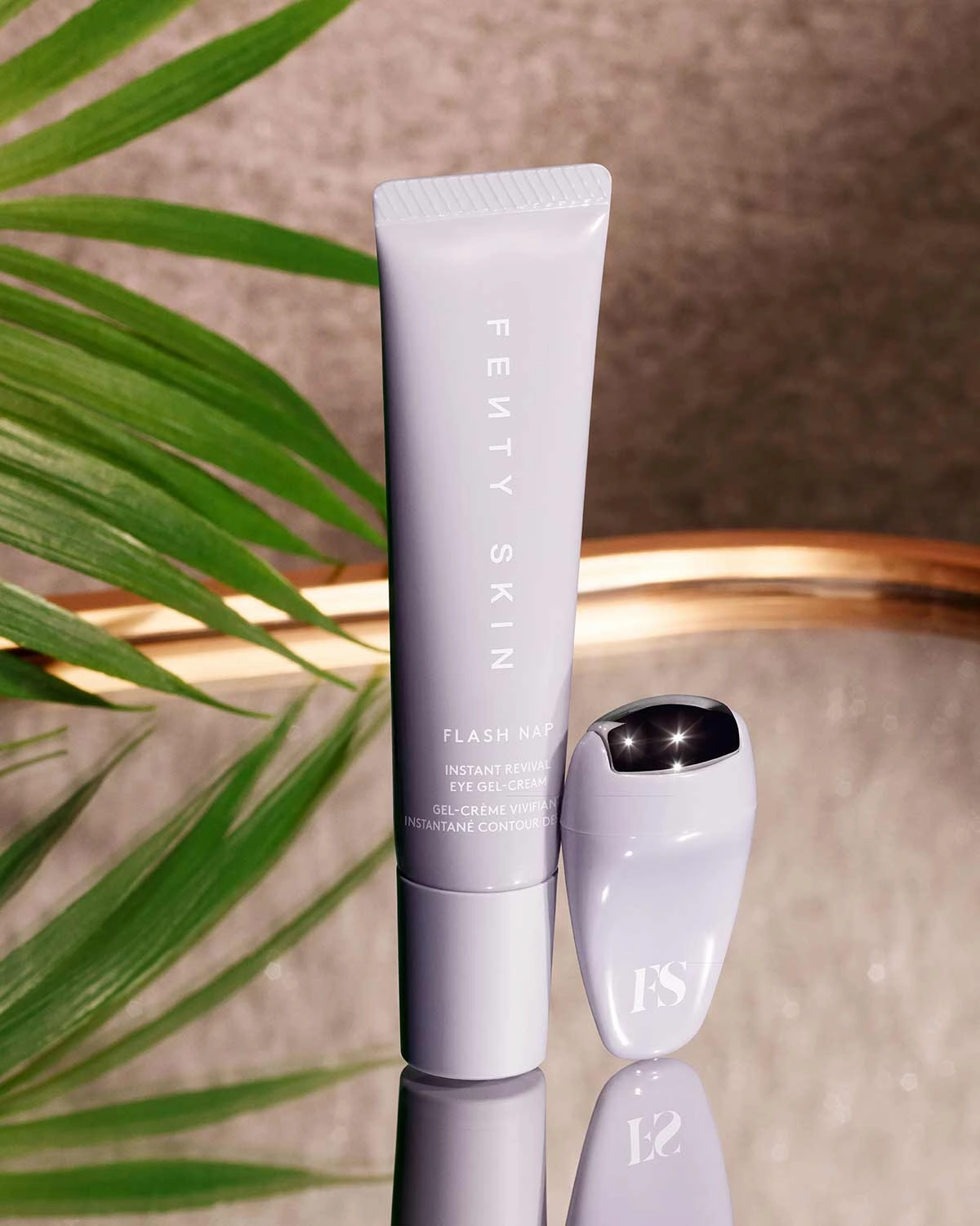 Flash Nap Instant Revival Priming Eye Gel-Cream with Green Tea   Persian Silk Tree   Eye Massage Tool