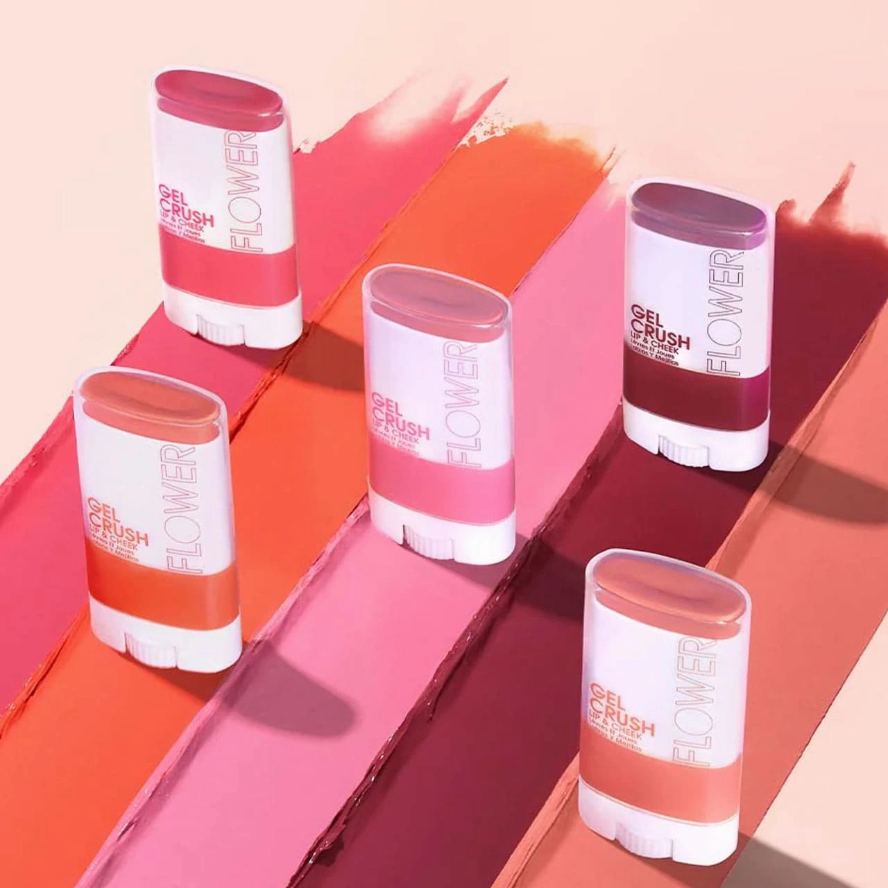 Flower Beauty Lip & Cheek Gel Crush Strawberry Crush 10g