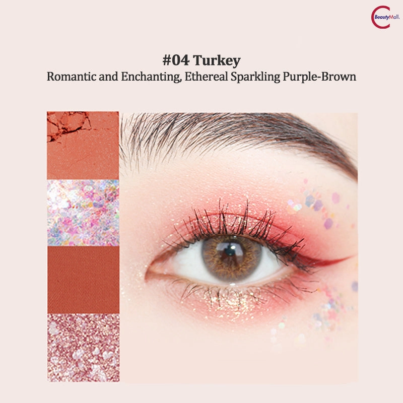 FOCALLURE 15-Color Travel Eyeshadow Palette