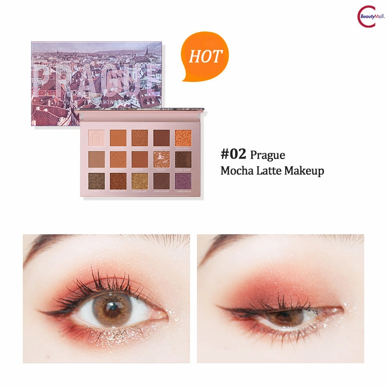 FOCALLURE 15-Color Travel Eyeshadow Palette