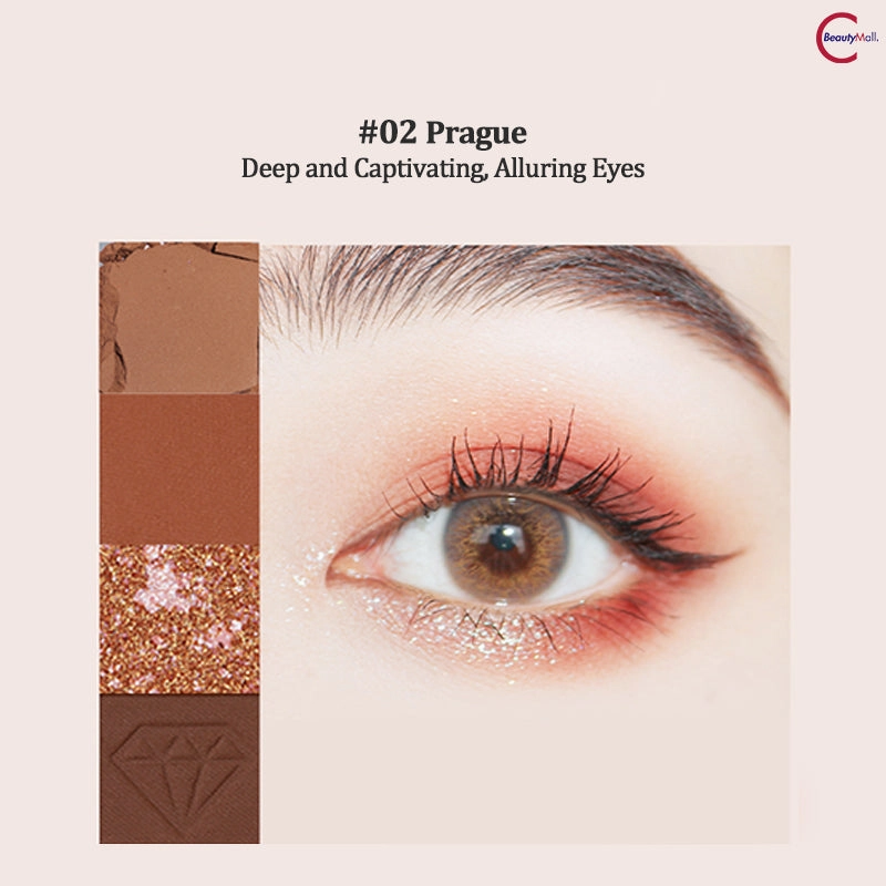FOCALLURE 15-Color Travel Eyeshadow Palette