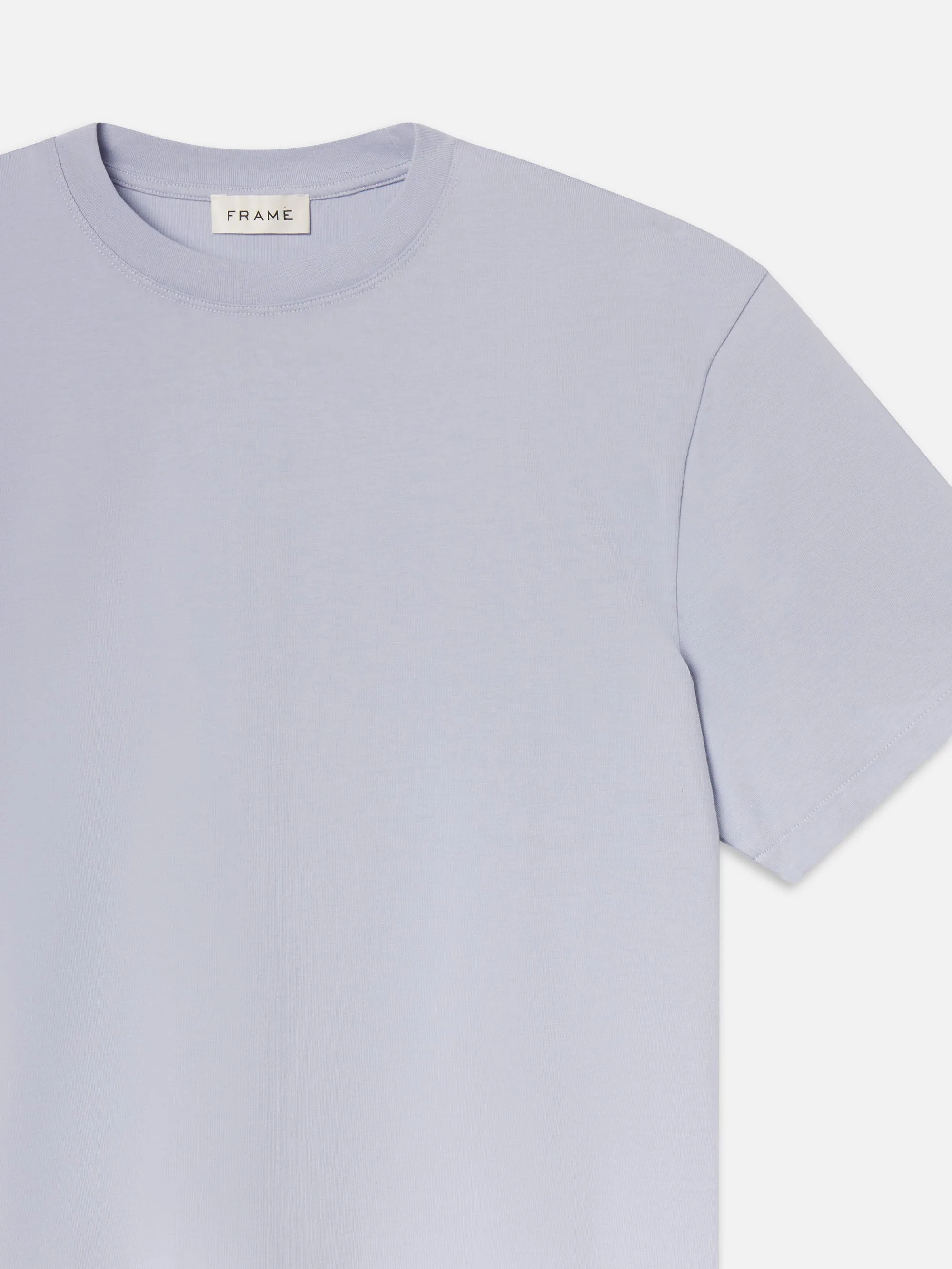 Frame Logo Tee -- Baby Blue
