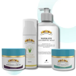 Gold Cosmetics | Seborrhea & Rosacea Kit