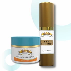 Gold Cosmetics | Light- Medium  Wrinkled Eyes Kit
