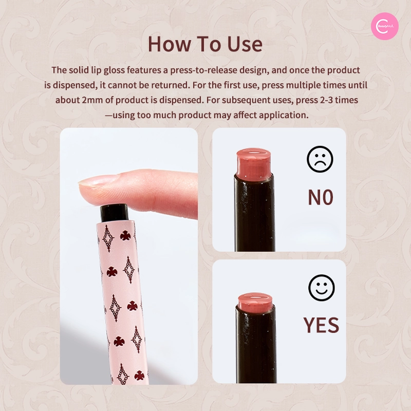 Haggard 3D High-Gloss Solid Lip Jelly