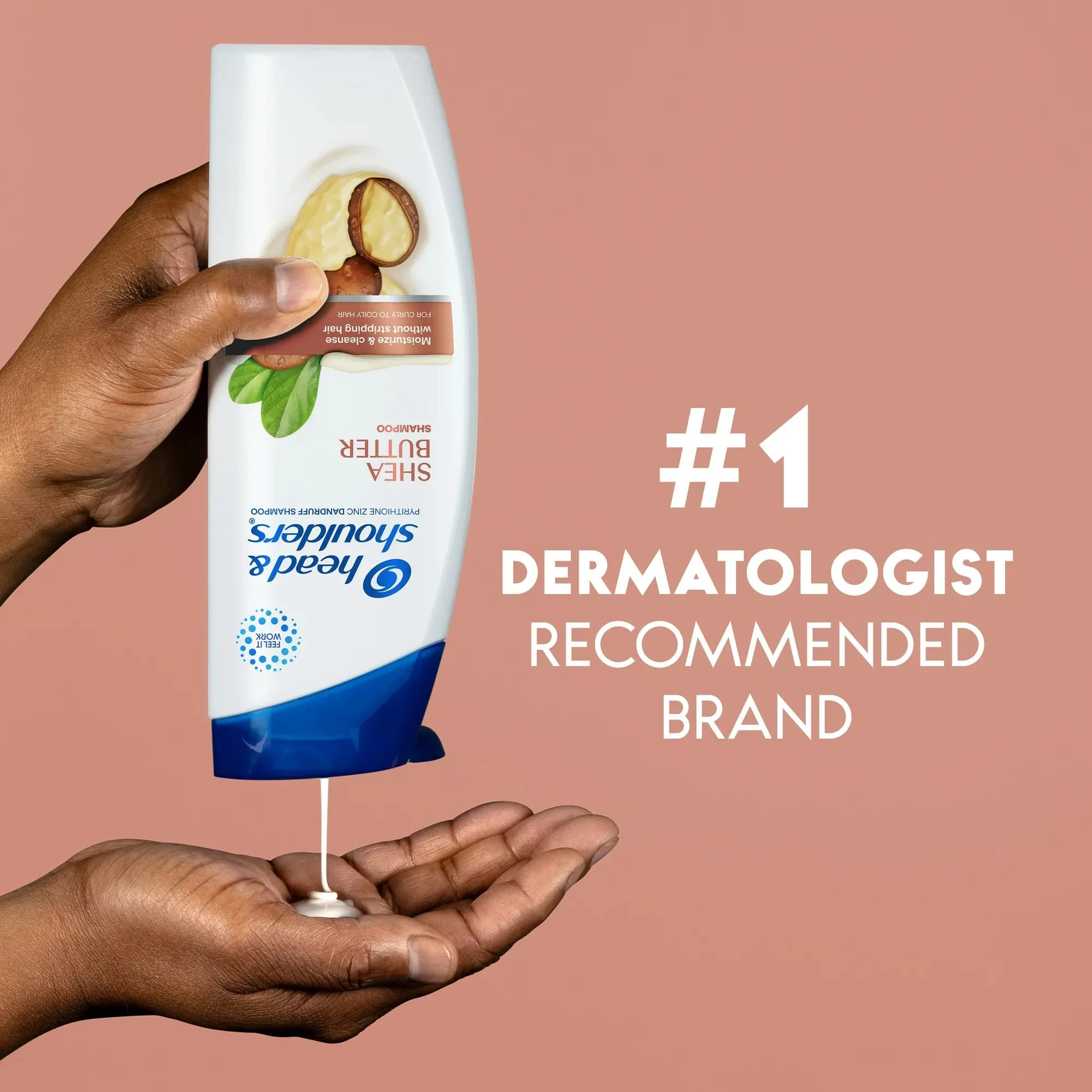 Head and Shoulders Dandruff Shampoo. Shea Butter. 12.5 fl oz