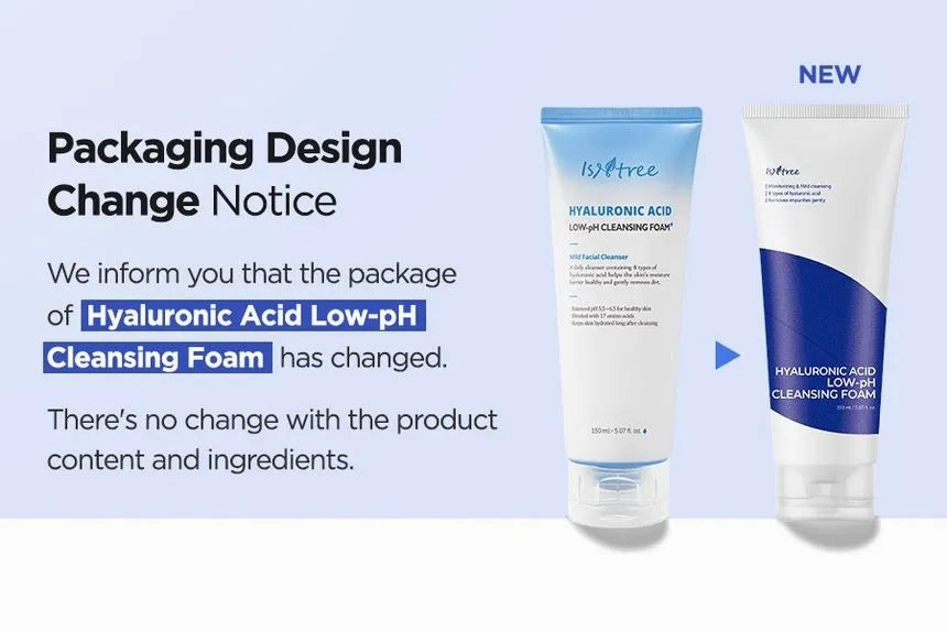Isntree Hyaluronic Acid Low-Ph Cleansing Foam 150ml