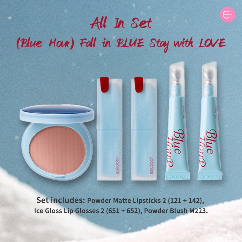 Joocyee Winter Blue Tone Series ALL-IN set