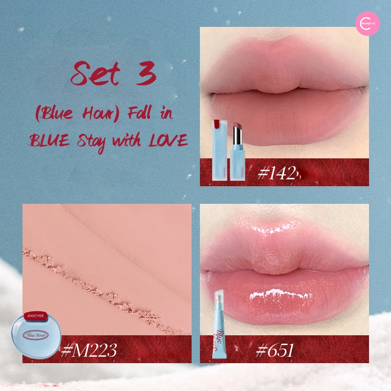 Joocyee Winter Blue Tone Series ALL-IN set