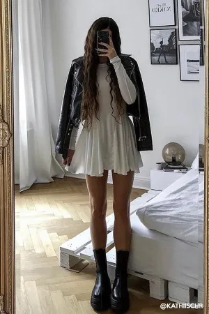 Kaisley Flare Knitted Dress