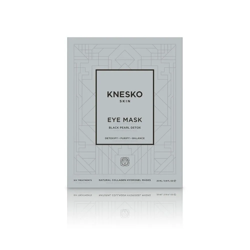 Knesko Black Pearl Detox Collagen Eye Masks