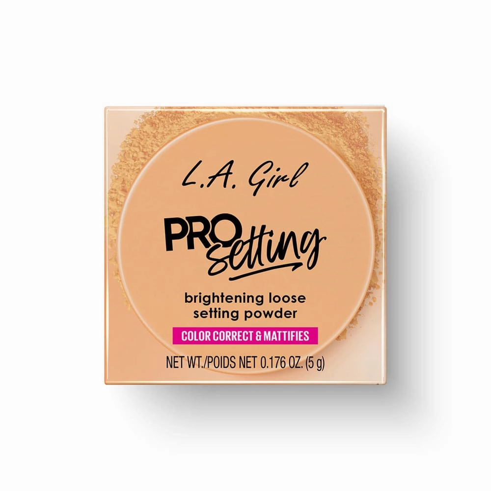 LA Girl Pro Setting Brightening Loose Setting Powder Golden Yellow 5g