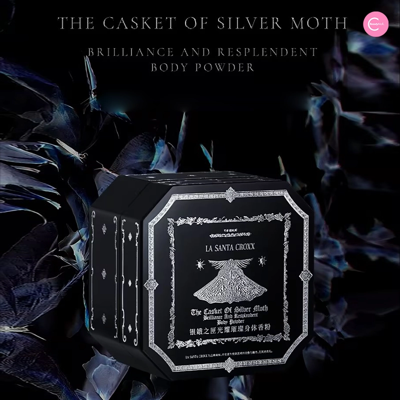 LA SANTA CROXX - The Casket of Silver Moth Resplendent Body Powder