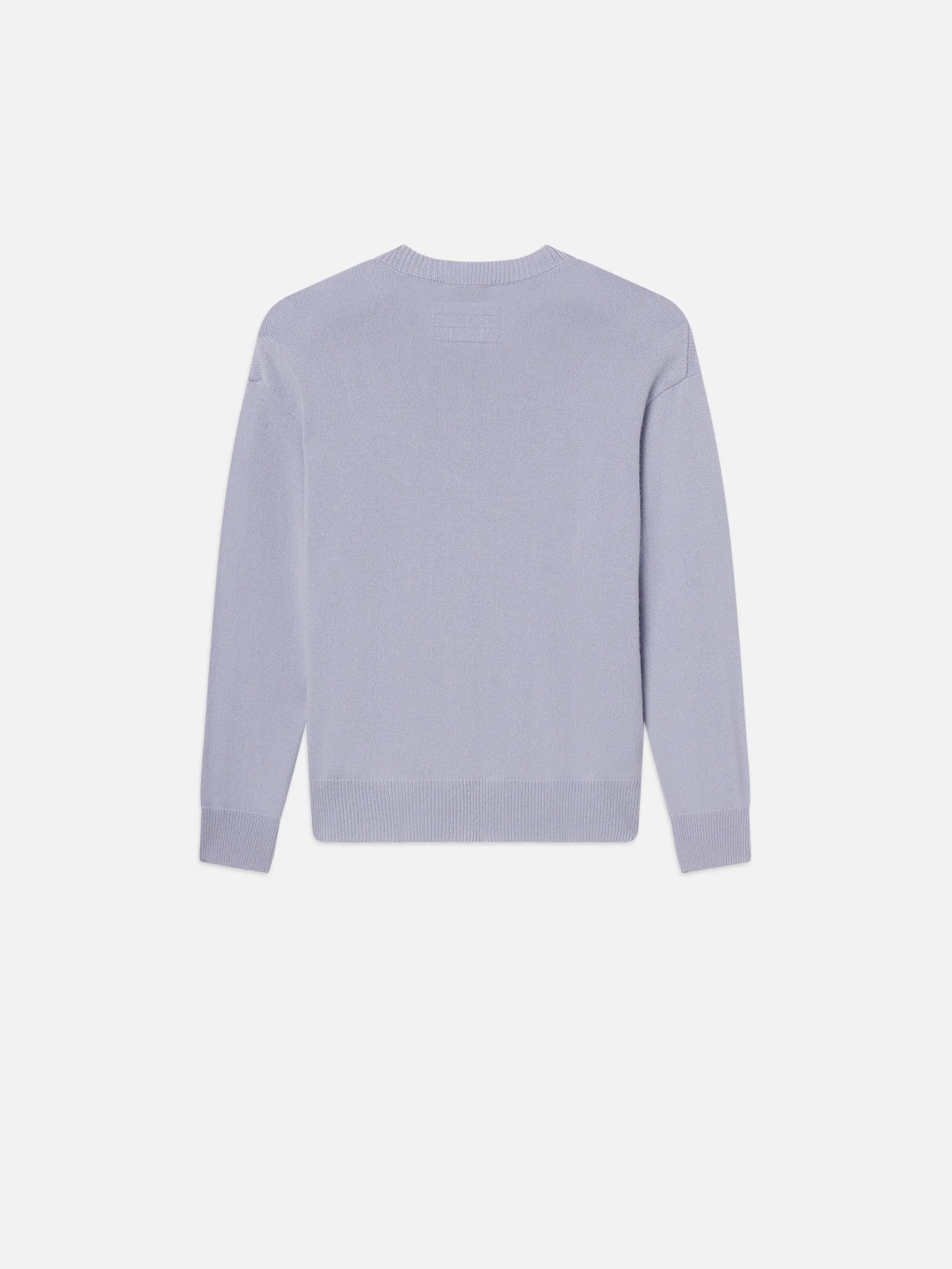 Light Weight Cashmere Crewneck -- Baby Blue