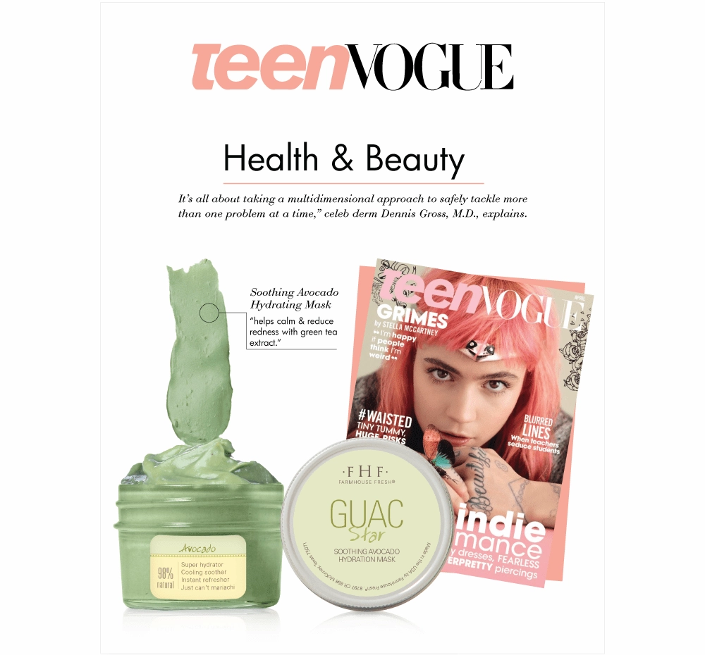 LIVE - FarmHouse Fresh Guac Star Avocado Mask