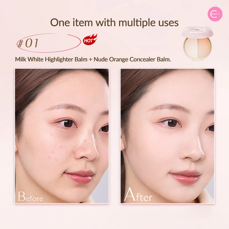 MARCHARE Dual Concealer Palette