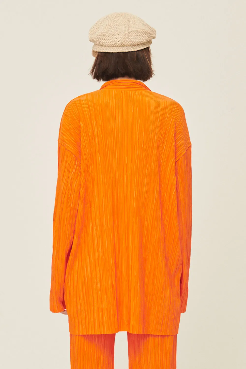 Maria Oversized Plisse Shirt