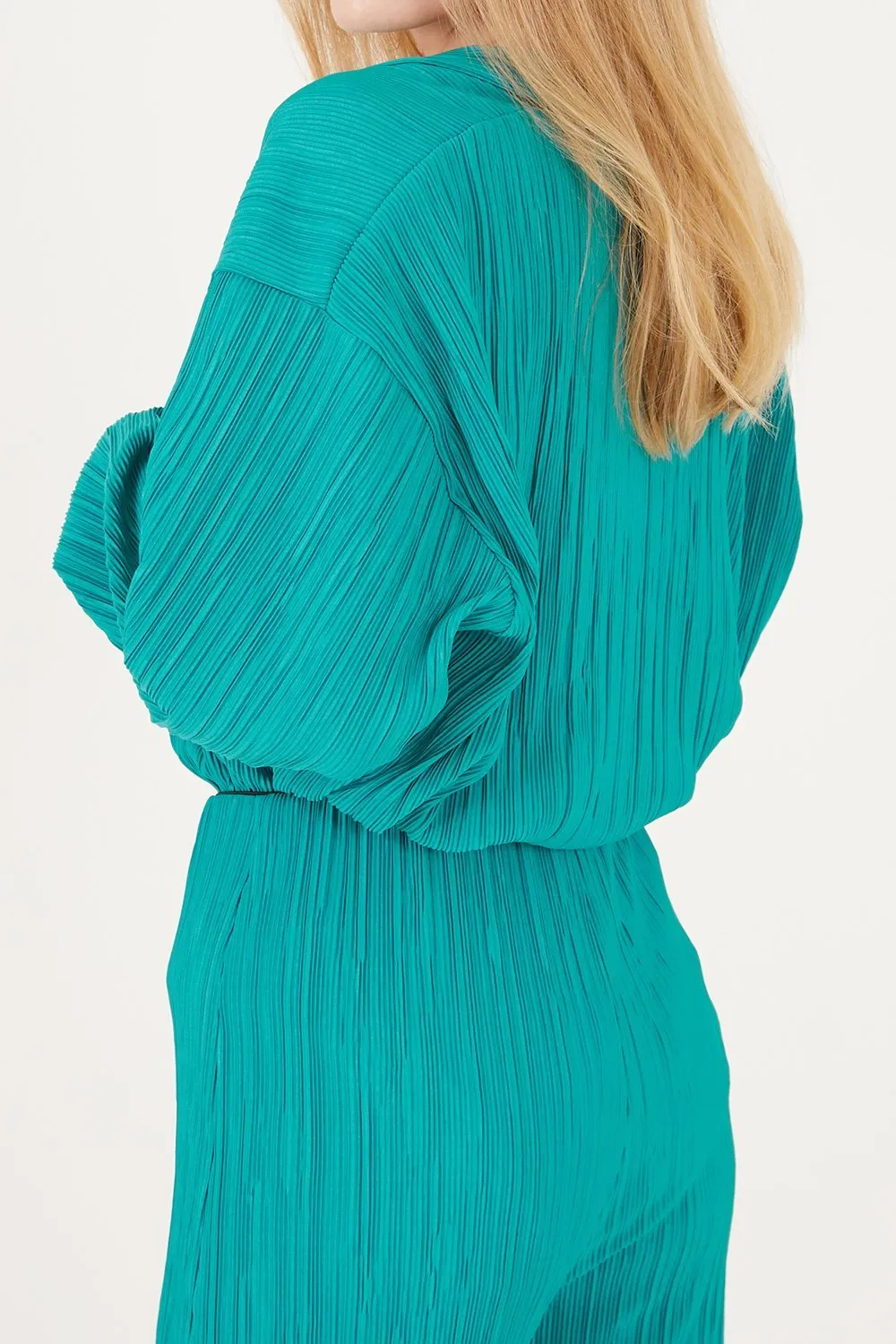 Maria Oversized Plisse Shirt