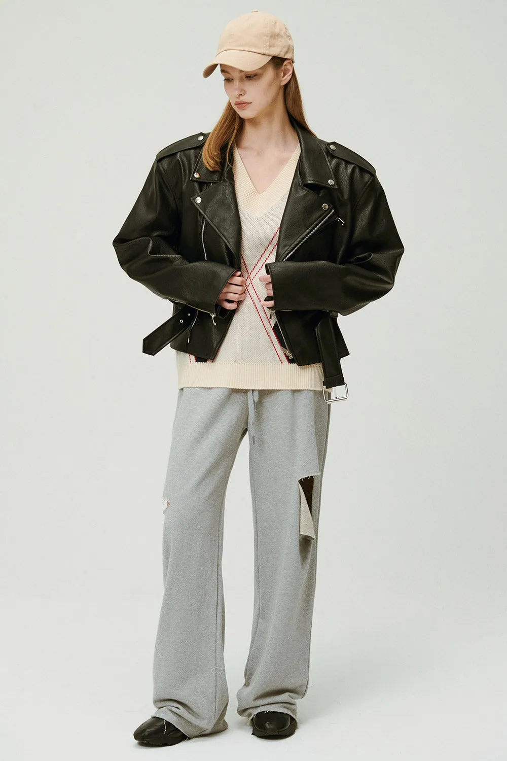 Megan Oversized Rider Jacket