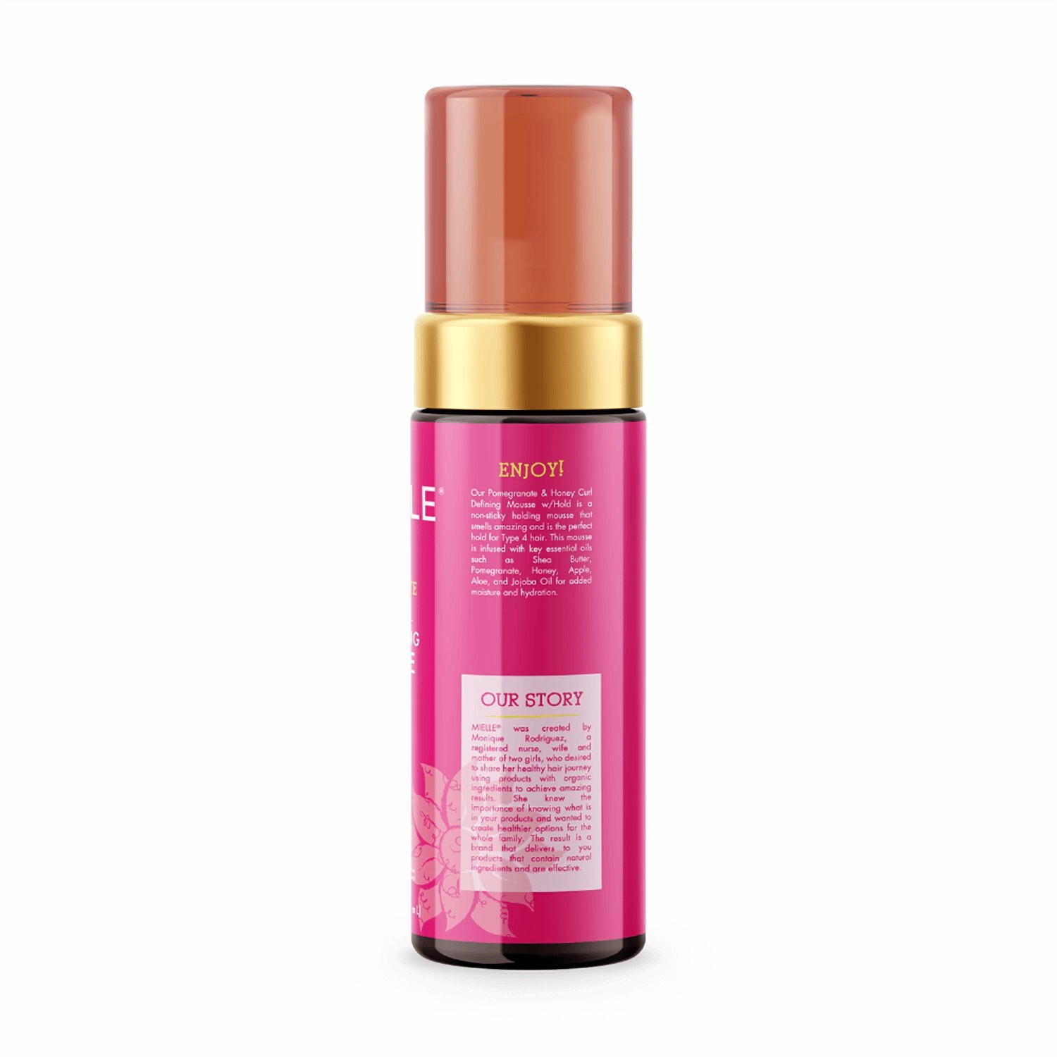 Mielle Organics Pomegranate & Honey Curl Defining Mousse - 7.5 oz