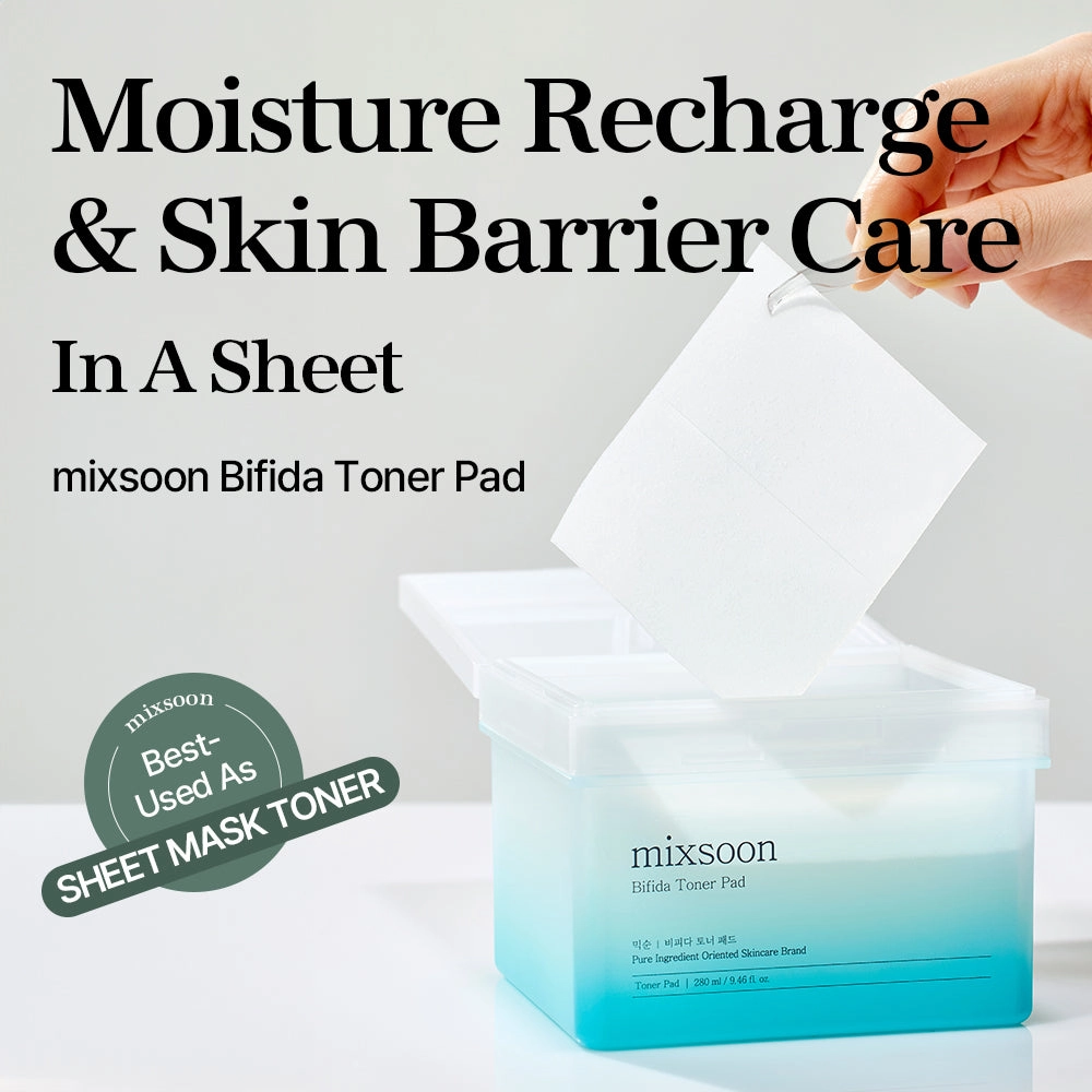 Mixsoon Bifida Toner Pad 120pcs
