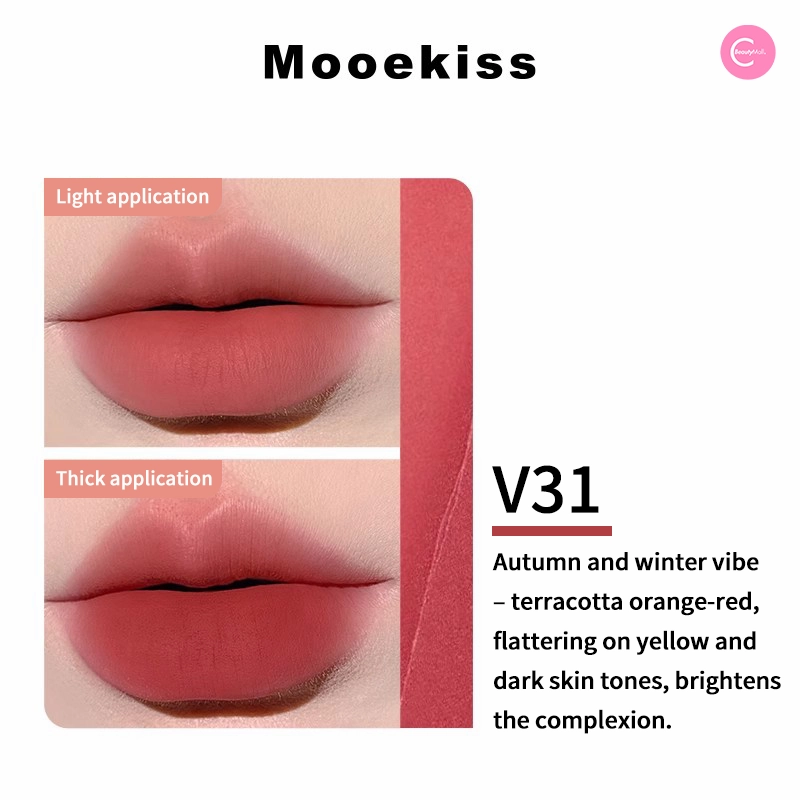 Mooekiss Velvet Space Matte Lip Clay