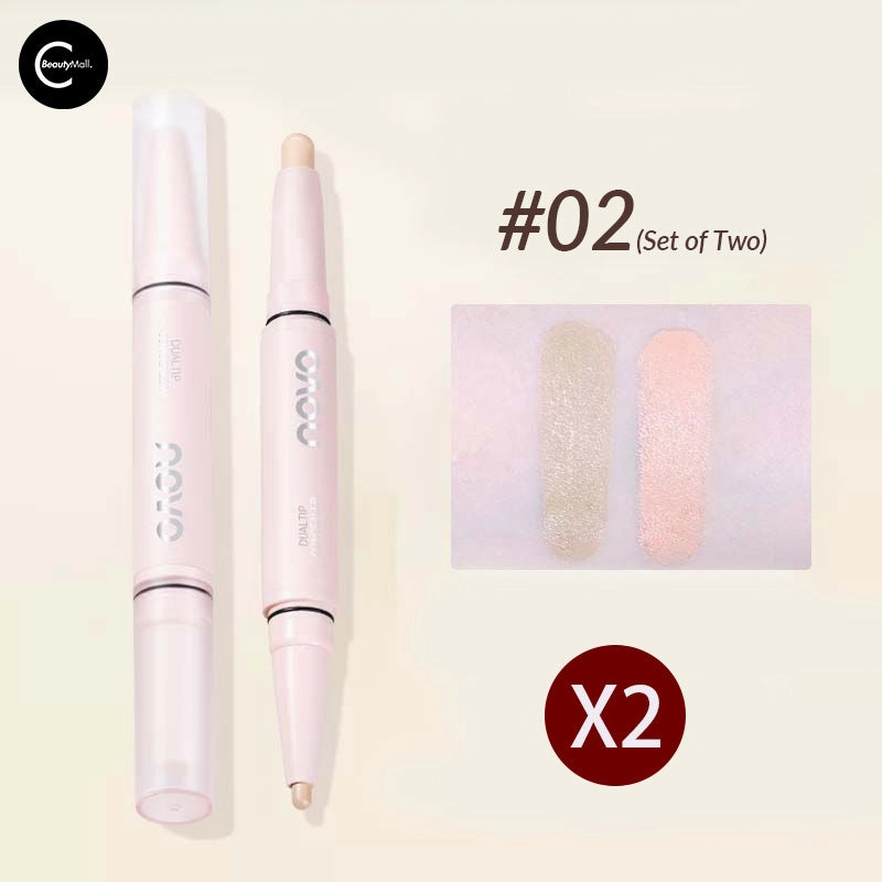 NOVO Dual-Ended Highlighter & Concealer Pen